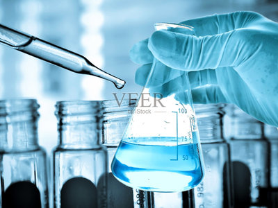 試管,燒瓶,動物手,科學家,生物科技